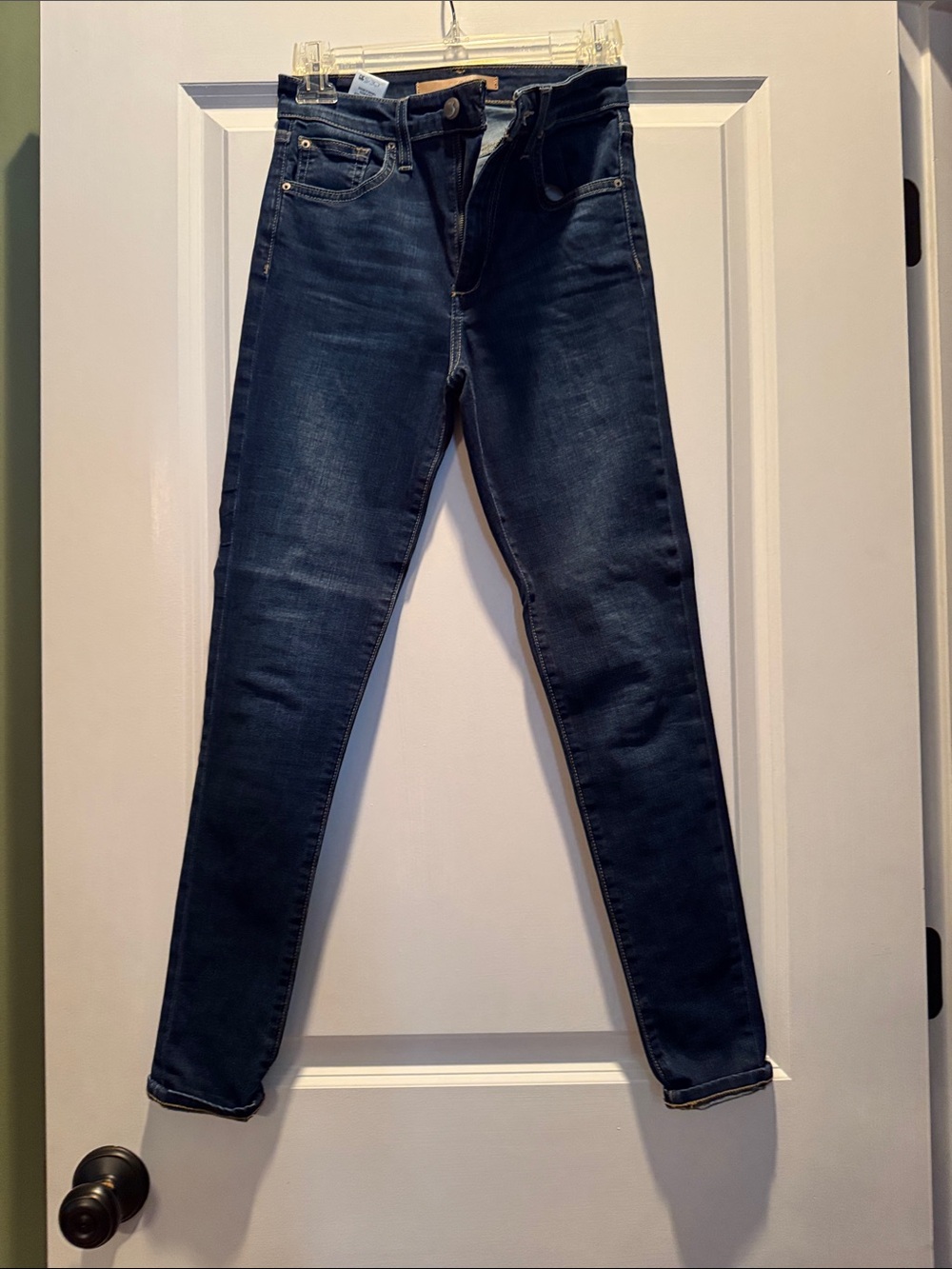 Joe's Jeans Skinny Jeans in Dark Blue Wash